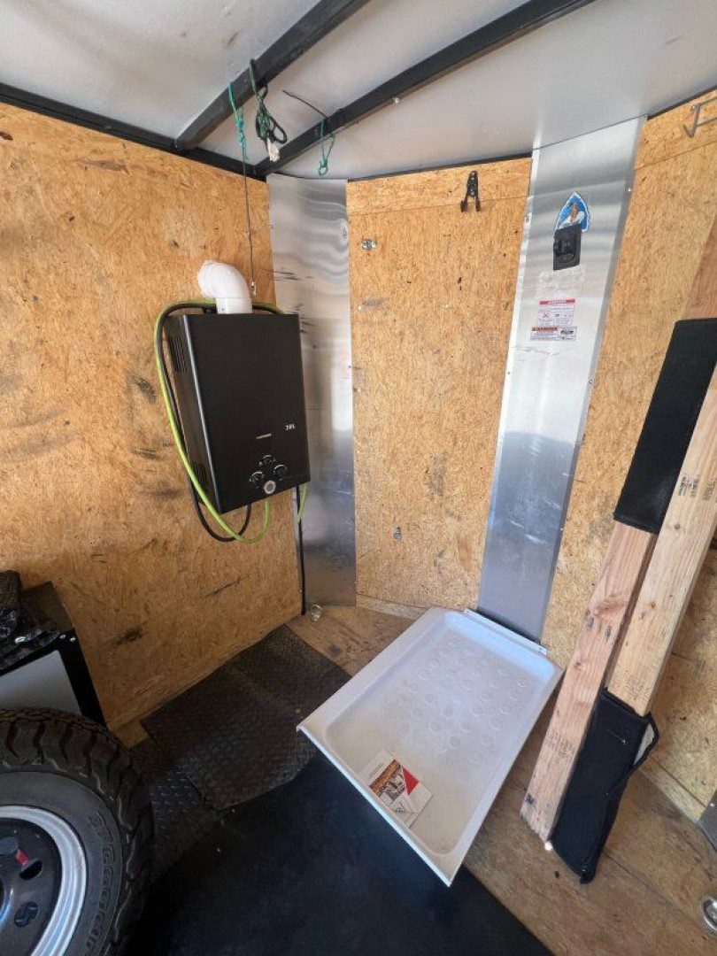 Used 2021 Arising Industries 6'X12' Overland Moto Cargo / Enclosed Trailer