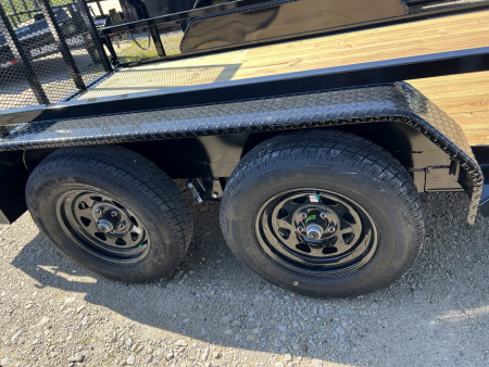 New Sure-Trac 6 X 12 Tube Top Utility  7K Tandem