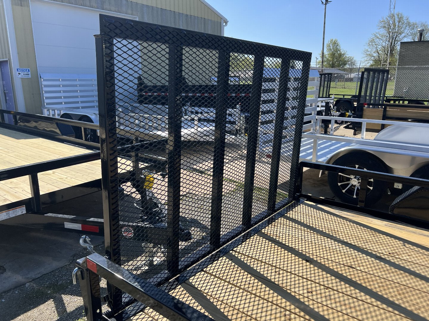 New 2025 SURE-TRAC 7X14 TUBE TOP 7K Utility Trailer