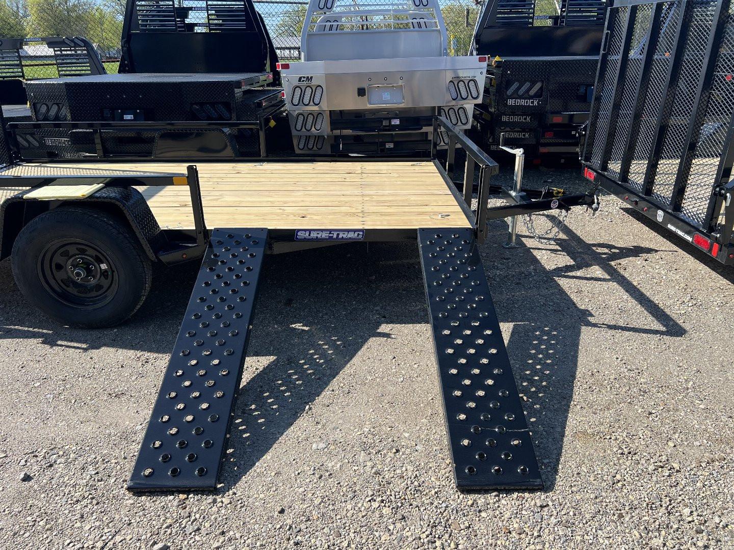 New Sure-Trac 7 X 12 Tube Top ATV  3K Idler