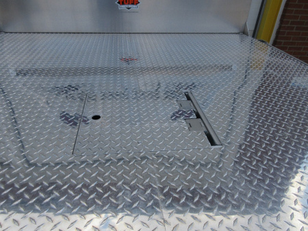 New 2025 Tuff Truck Bodies Truck Bed 7'6"X84" ECONOMY ALUMINUM RANCHER W/TRAP DOOR NO HITCH