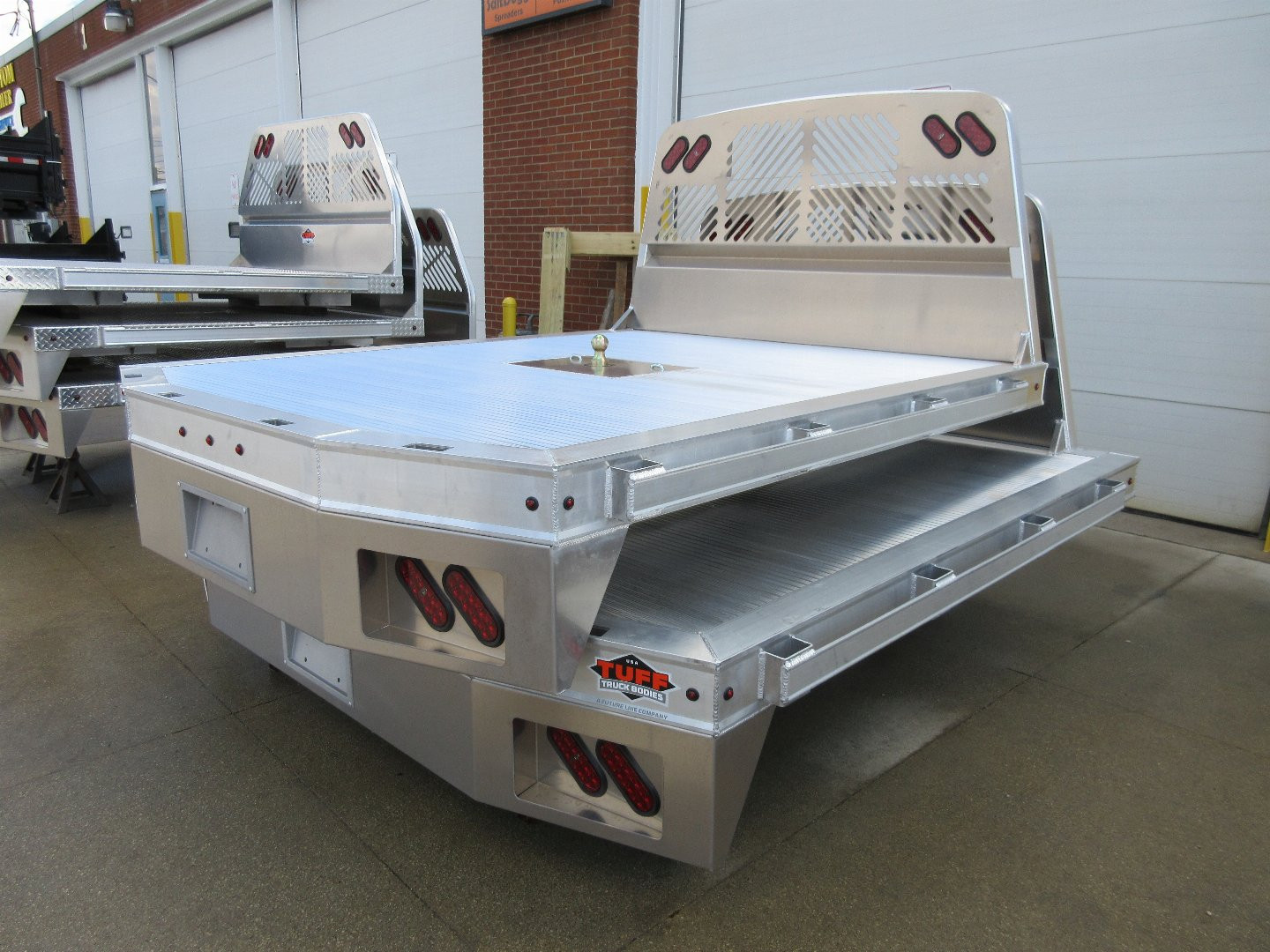 New 2025 Tuff Truck Bodies 8'6"X 100" RANCHER EXTRUDED ALUMINUM W/GOOSENECK HITCH TRUCK BED Truck Bed