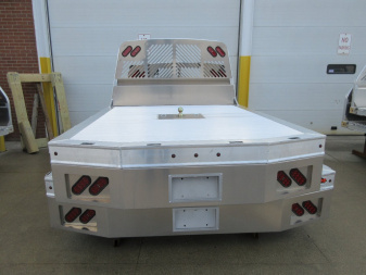 New 2025 Tuff Truck Bodies 8'6 X 100  RANCHER EXTRUDED ALUMINUM W/GOOSENECK HITCH TRUCK BED Truck Bed