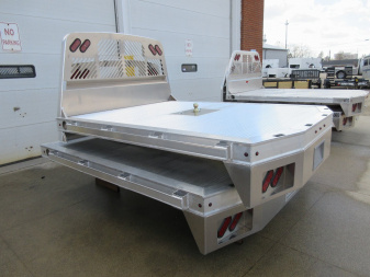 New 2025 Tuff Truck Bodies 8'6"X 100" RANCHER EXTRUDED ALUMINUM W/GOOSENECK HITCH TRUCK BED Truck Bed