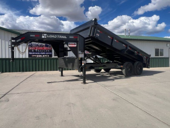 New 2025 Load Trail 83 X16' GN Low-Pro D Dump Trailer