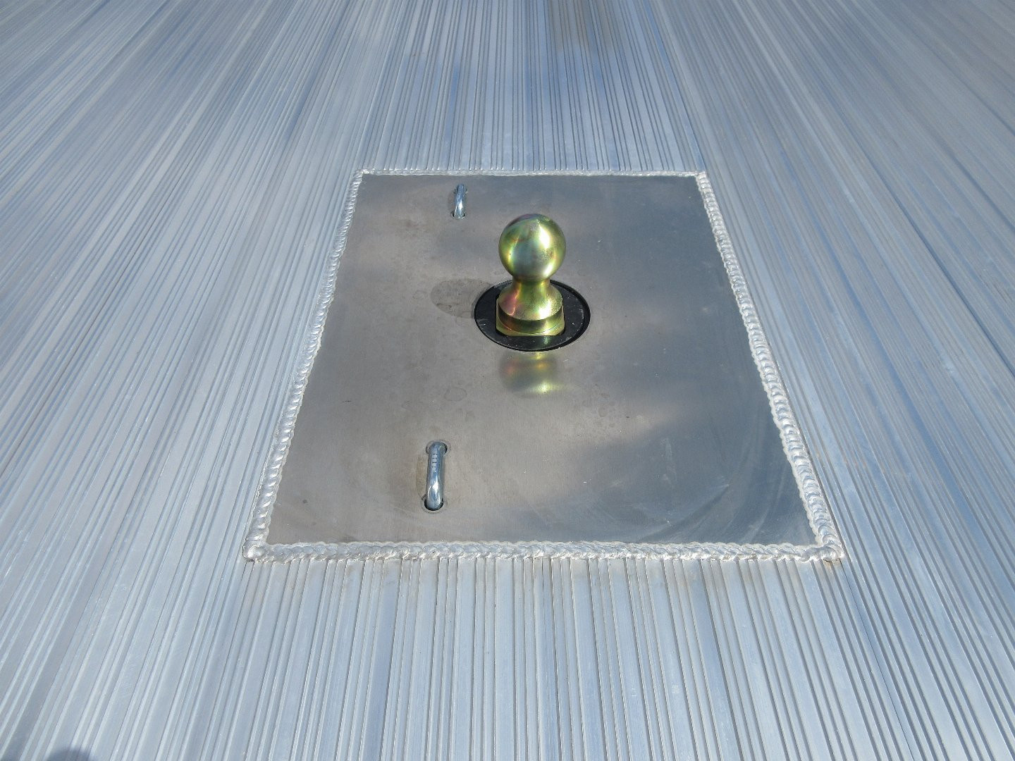 New 2025 Tuff Truck Bodies 8'6"X 100" SKIRTED RANCHER EXTURDED ALUMINUM W/GOOSENECK HITCH Truck Bed