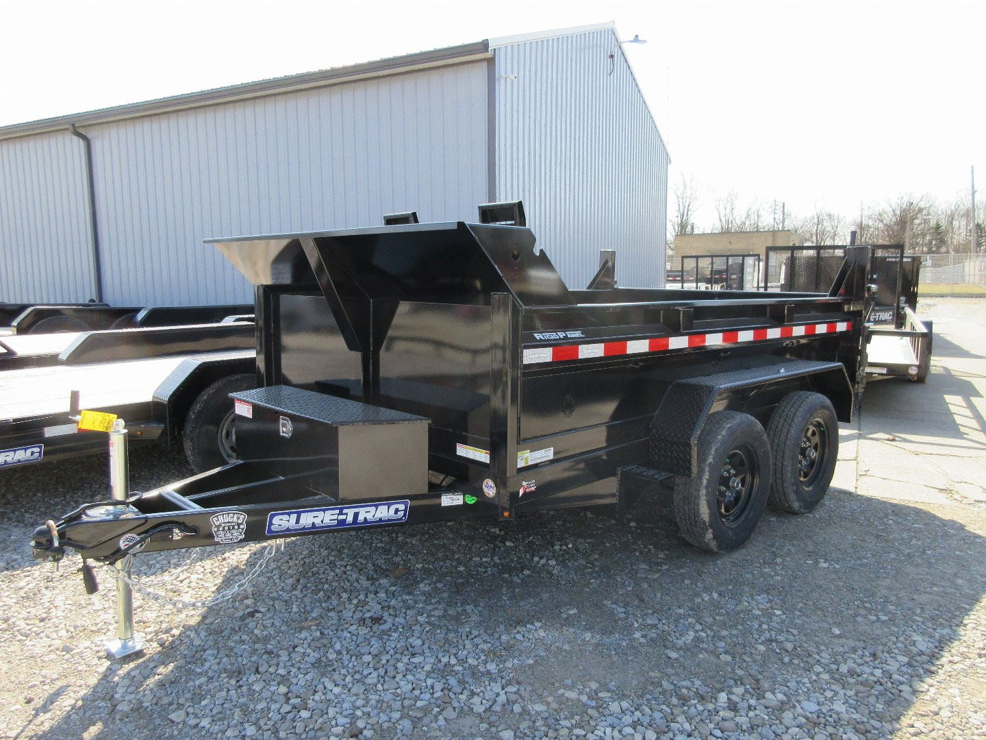 New 2025 Sure-Trac 6 x 10 SD Low Profile Dump Trailer 7K Single RaM for ...