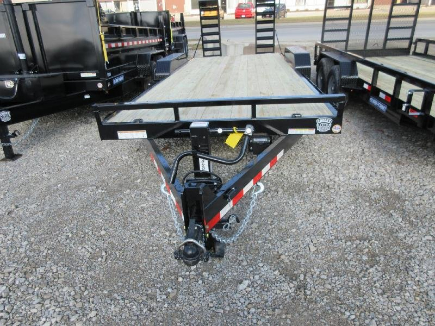 New 2025 Sure-Trac 7 x 20 (18+2) Equipment Trailer 14K