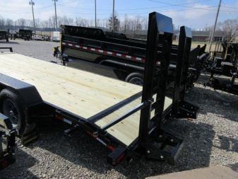New 2025 Sure-Trac 7 x 20 (18+2) Equipment Trailer 14K