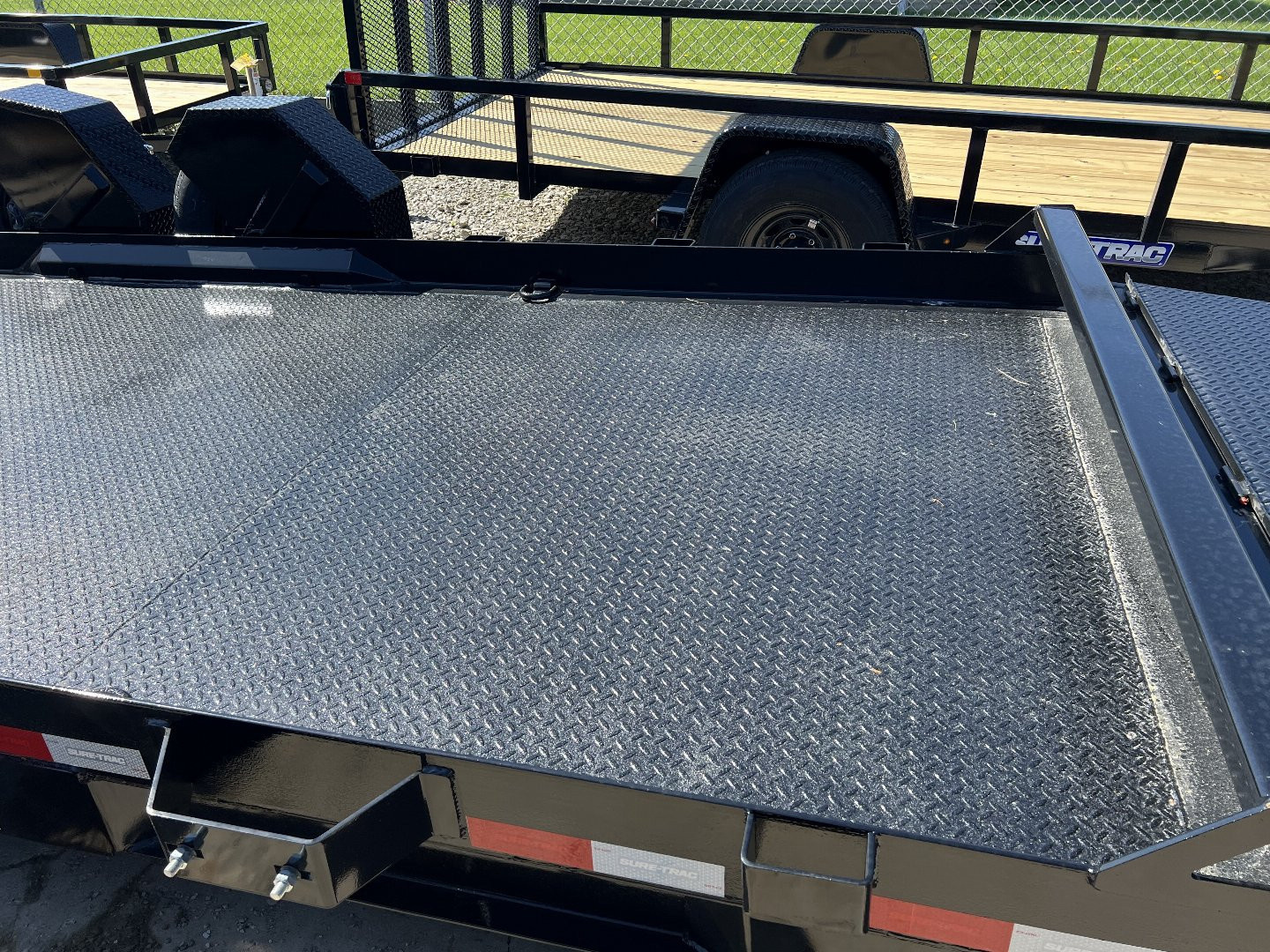 New 2025 Sure-Trac 7X16 DROP DECK EQUIPMENT TRAILER Equipment Trailer