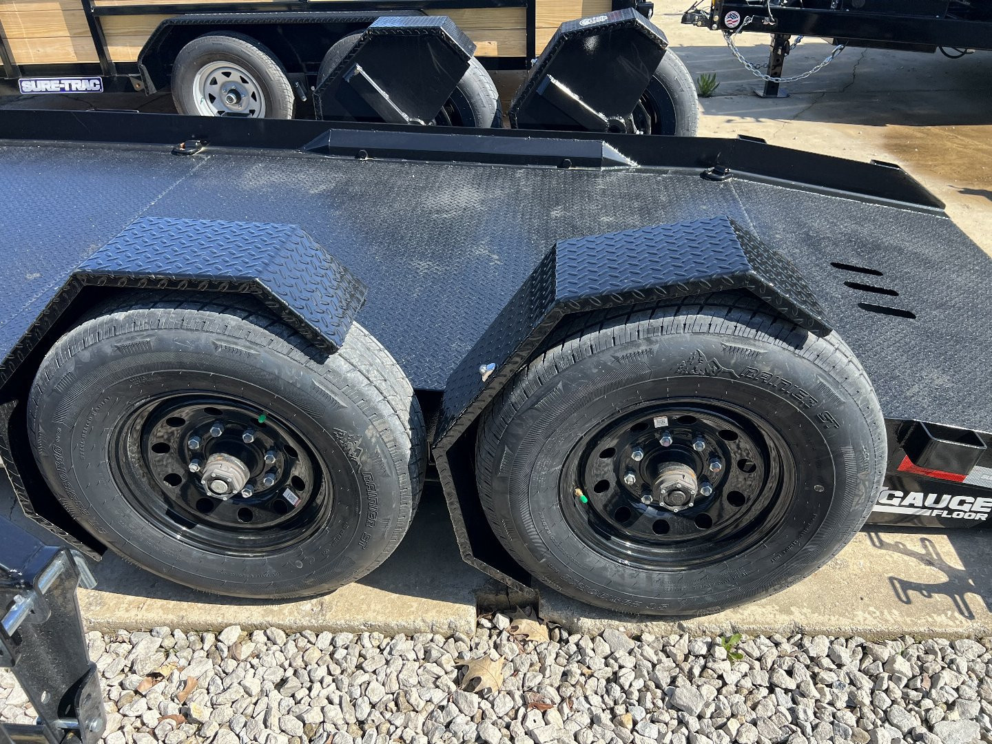 New 2025 Sure-Trac 7X16 DROP DECK EQUIPMENT TRAILER Equipment Trailer