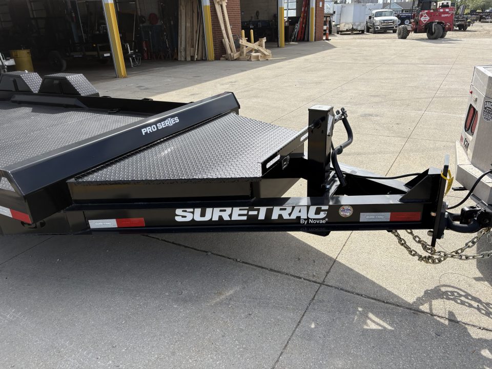 New 2025 Sure-Trac 7X16 DROP DECK EQUIPMENT TRAILER Tilt Trailer