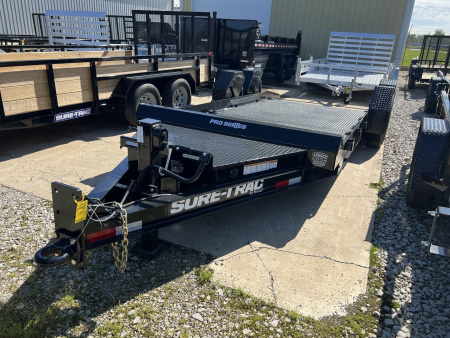 New 2025 Sure-Trac 7X16 DROP DECK EQUIPMENT TRAILER Equipment Trailer