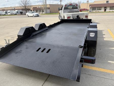 New 2025 Sure-Trac 7X16 DROP DECK EQUIPMENT TRAILER Tilt Trailer