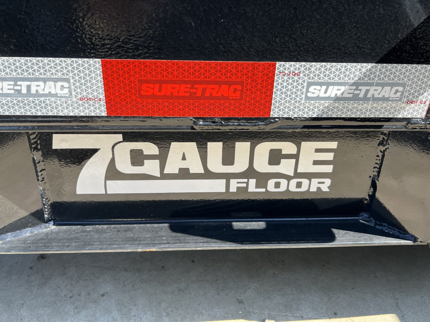 New 2025 Sure-Trac 7'X12' DROP DECK EQUIPMENT TRAILER Equipment Trailer