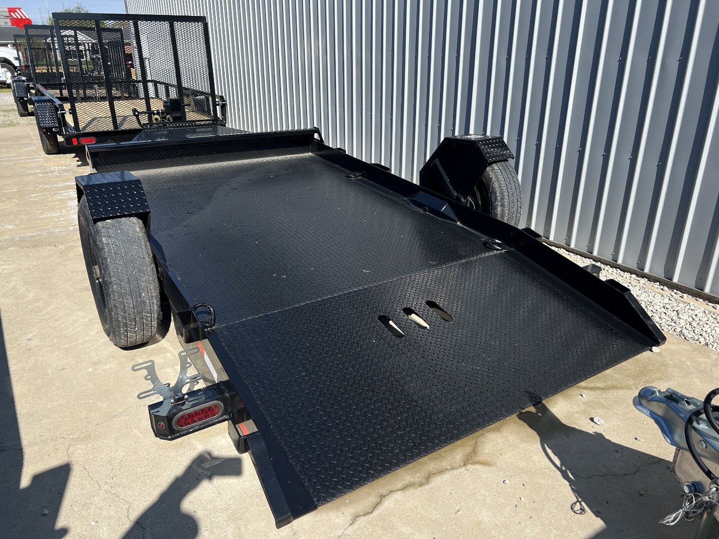 New 2025 Sure-Trac 7'X12' DROP DECK EQUIPMENT TRAILER Equipment Trailer