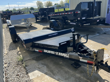 New 2025 Sure-Trac 7'X12' DROP DECK EQUIPMENT TRAILER Equipment Trailer