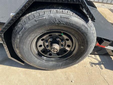 New 2025 Sure-Trac 7'X12' DROP DECK EQUIPMENT TRAILER Equipment Trailer