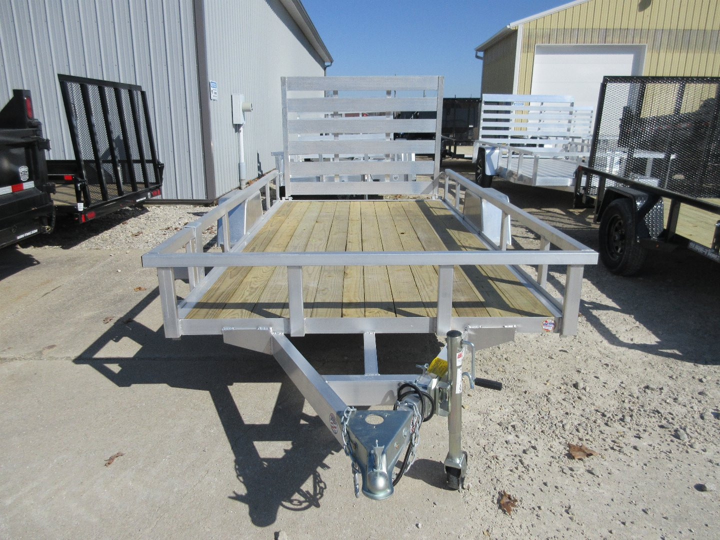 New Sure-Trac 6 X 12 Aluminum Tube Top Utility  3K Idler