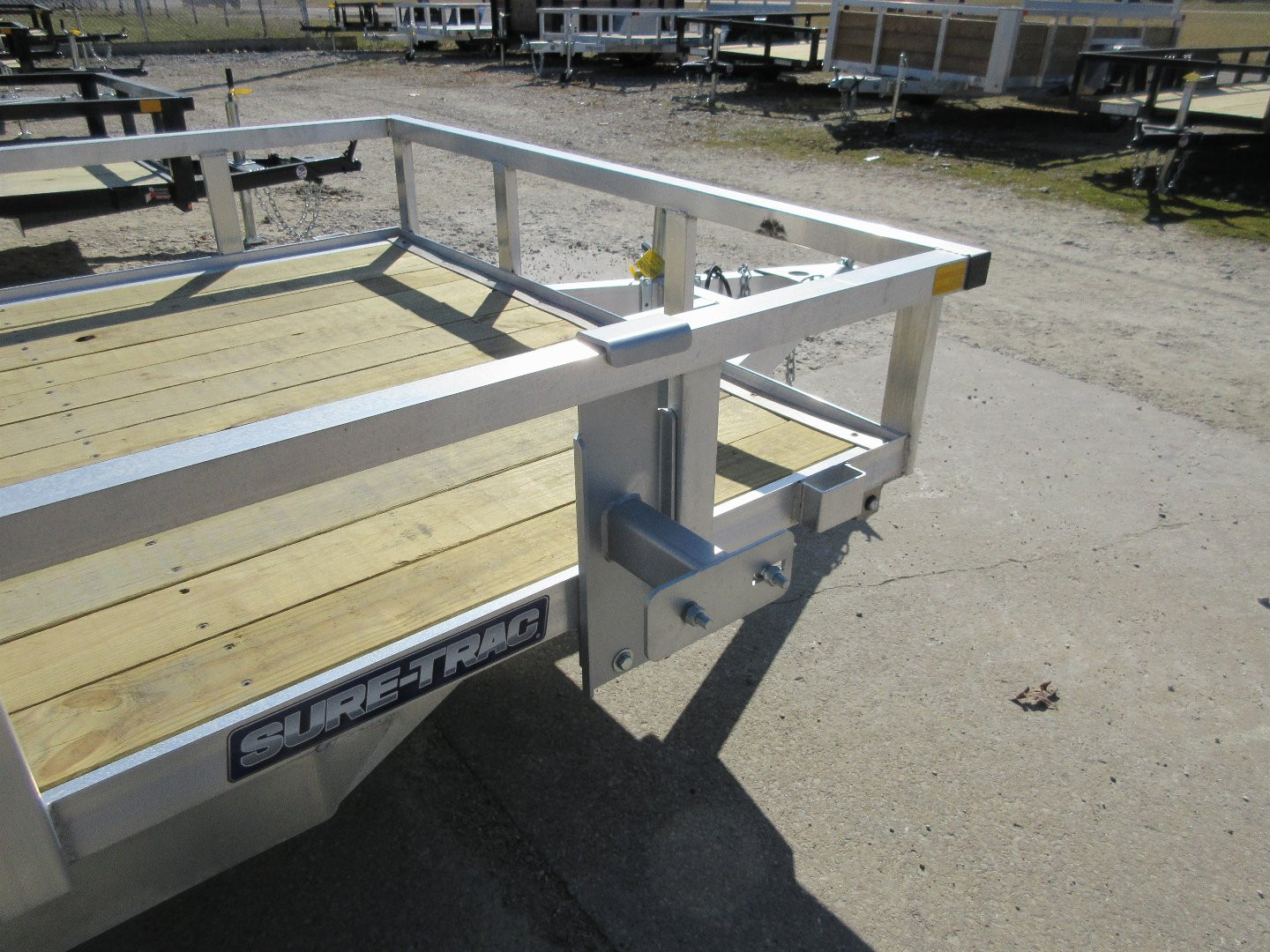 New Sure-Trac 6 X 12 Aluminum Tube Top Utility  3K Idler