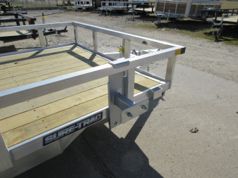 New Sure-Trac 6 X 12 Aluminum Tube Top Utility  3K Idler