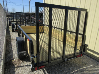 New 2025 Sure-Trac 5 x 10 Tube Top Three Board Trailer  3K Idler