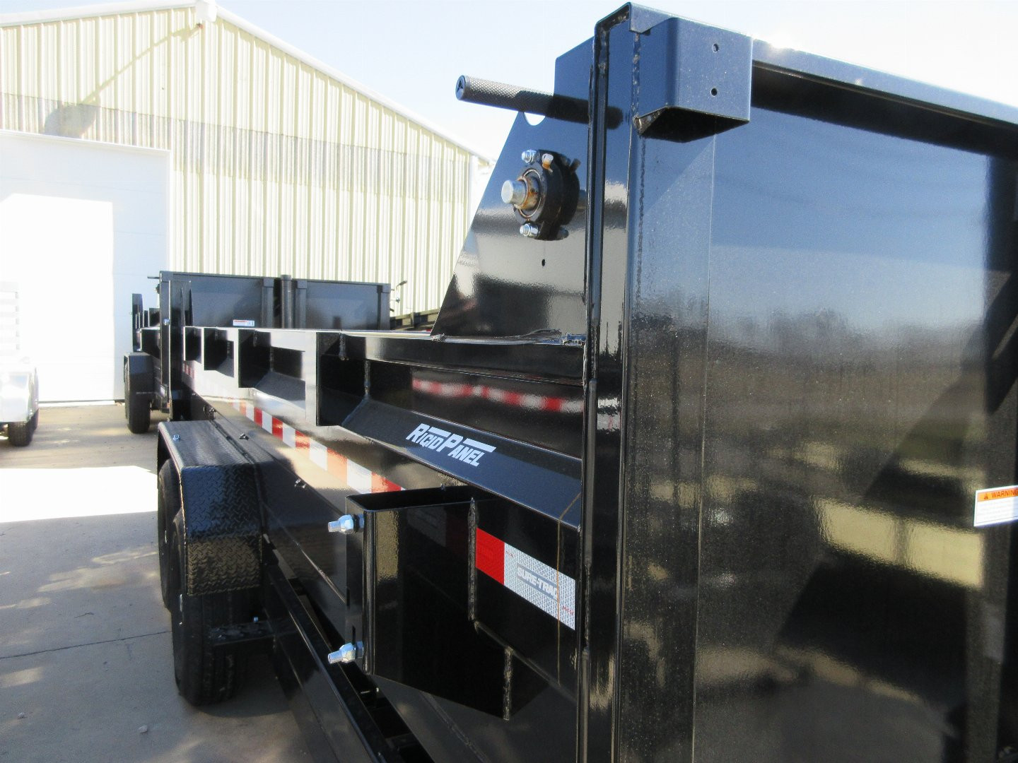 New 2025 Sure-Trac 82 x 16 HD Low Profile Dump Trailer 14K TelescopIc