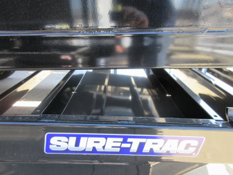 New 2025 Sure-Trac 82 x 16 HD Low Profile Dump Trailer 14K TelescopIc