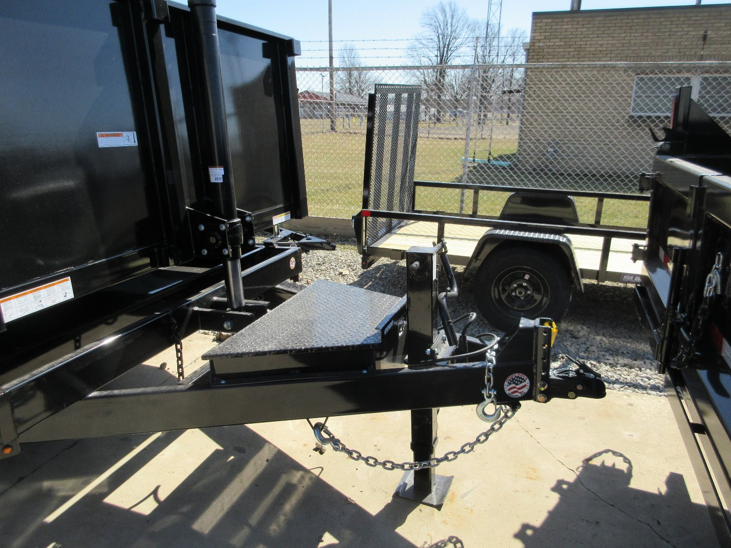 New 2024 Sure-Trac 82 IN x 14 HD Low Profile Dump Trailer  14K Telescopic