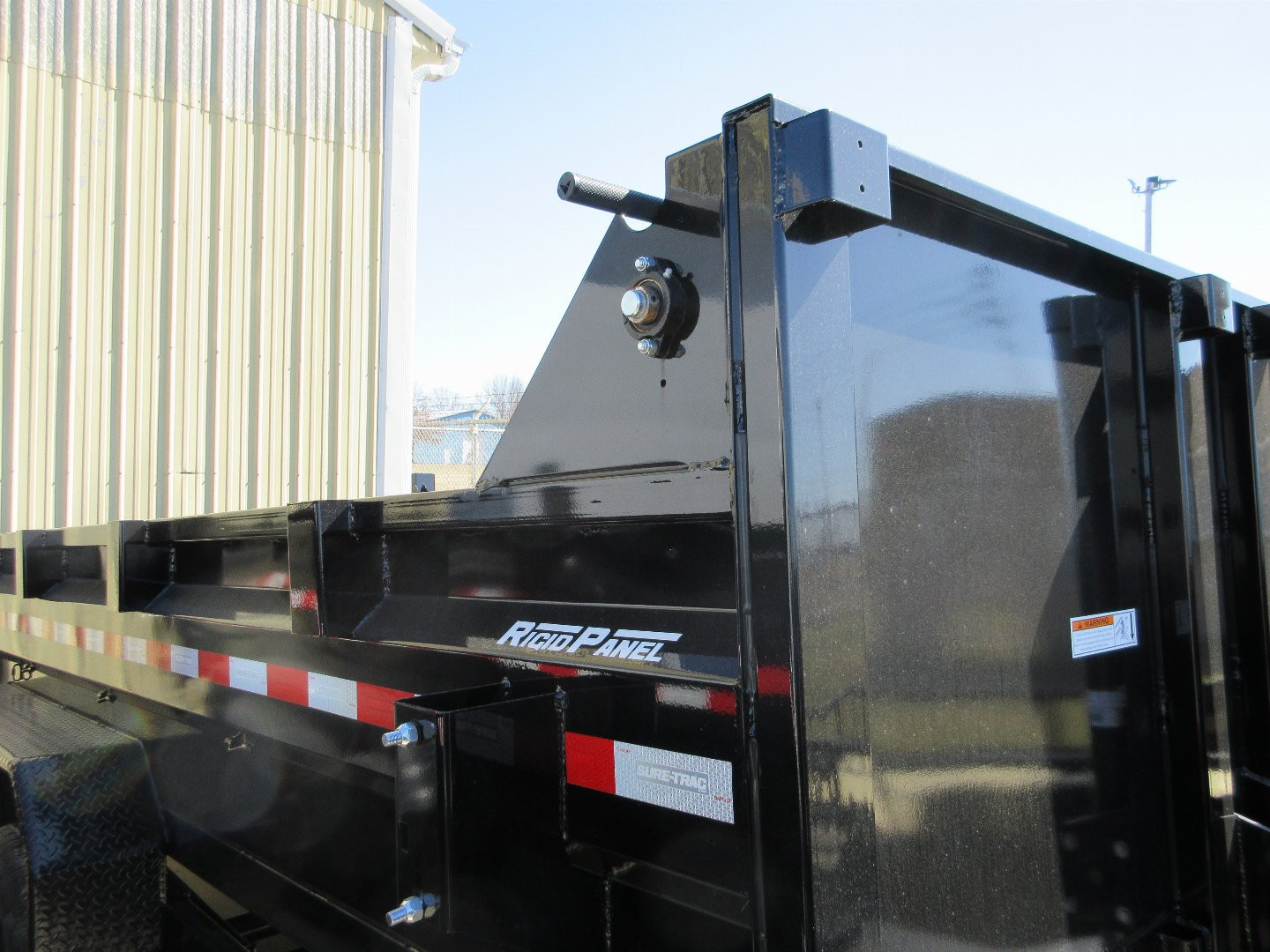 New 2024 Sure-Trac 82 IN x 14 HD Low Profile Dump Trailer  14K Telescopic