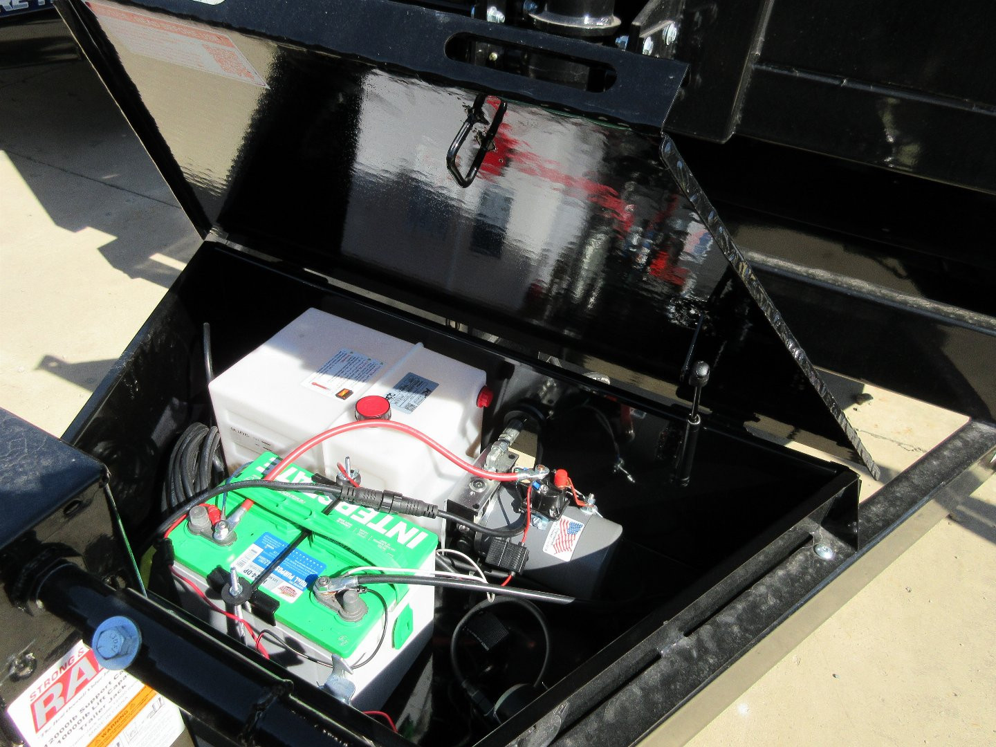 New 2024 Sure-Trac 82 IN x 14 HD Low Profile Dump Trailer  14K Telescopic