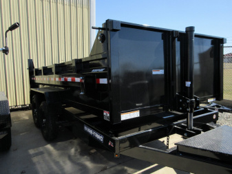 New 2024 Sure-Trac 82 IN x 14 HD Low Profile Dump Trailer  14K Telescopic