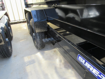 New 2024 Sure-Trac 82 IN x 14 HD Low Profile Dump Trailer  14K Telescopic