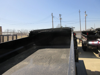 New 2024 Sure-Trac 82 IN x 14 HD Low Profile Dump Trailer  14K Telescopic