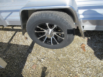 New Sport Haven 7'X14' DELUXE ALUMINUM W/ATV RAMP SIDES Utility Trailer