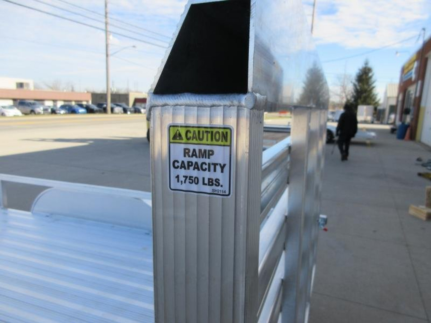 New Sport Haven 7'X16' TANDEM DELUXE ALUMINUM W/ATV RAMP SIDES Utility Trailer