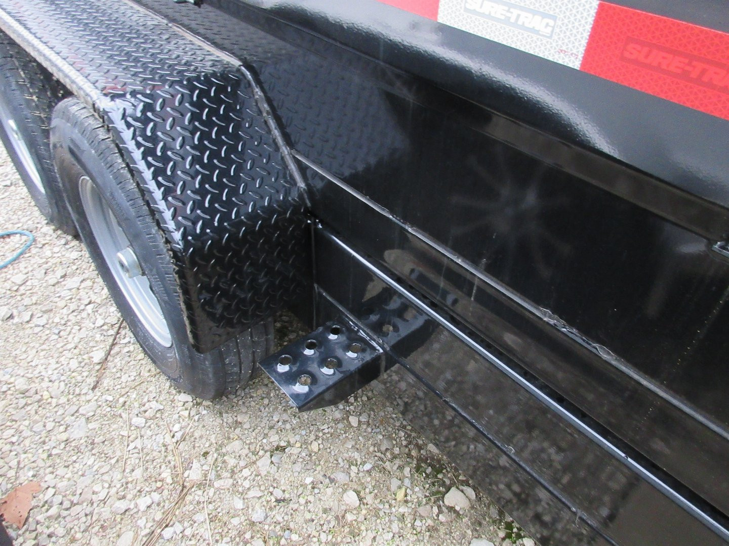 New 2025 Sure-Trac 82 x 16 HD Low Profile Dump Trailer 14K TelescopIc