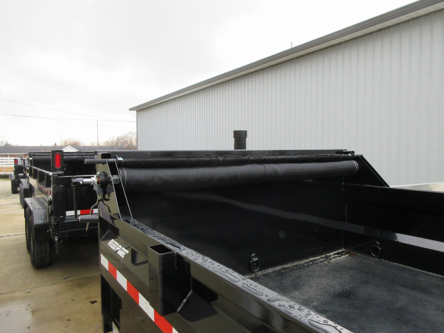 New 2025 Sure-Trac 82 x 16 HD Low Profile Dump Trailer 14K TelescopIc