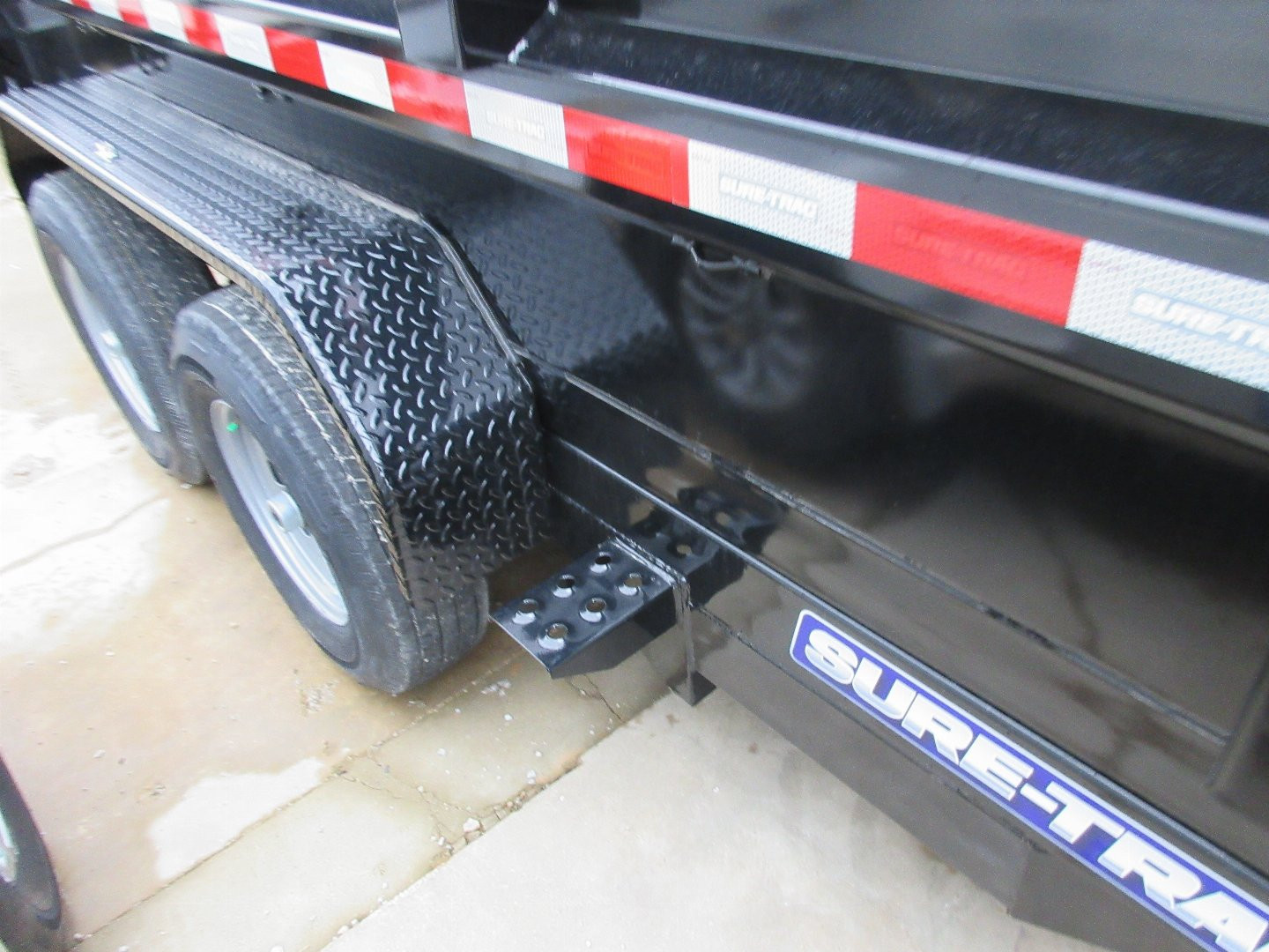 New 2025 Sure-Trac 6 x 12 Low Profile Dump Trailer 10K Single Ram