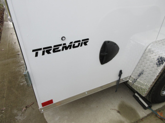 New 2025 Impact Trailers 6'X12' TREMOR FLAT TOP SLOPED V NOSE RAMP DOOR Cargo / Enclosed TraiIer