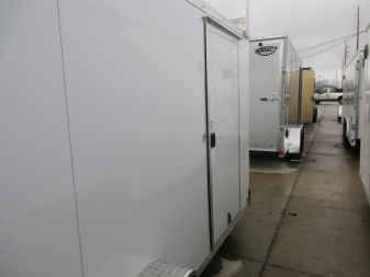 New 2025 Impact Trailers 6'X12' TREMOR FLAT TOP SLOPED V NOSE RAMP DOOR Cargo / Enclosed TraiIer