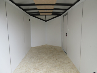 New 2025 Impact Trailers 6'X12' TREMOR FLAT TOP SLOPED V NOSE RAMP DOOR Cargo / Enclosed TraiIer