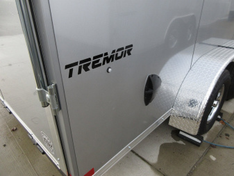 New Impact Trailers 7'X16' TREMOR FLAT TOP SLOPED V NOSE Cargo / Enclosed Trailer