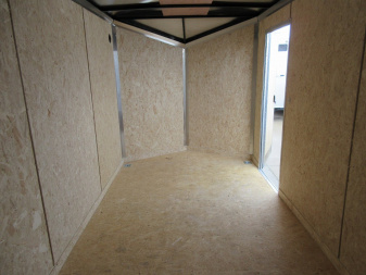 New Impact Trailers 7'X16' TREMOR FLAT TOP SLOPED V NOSE Cargo / Enclosed Trailer