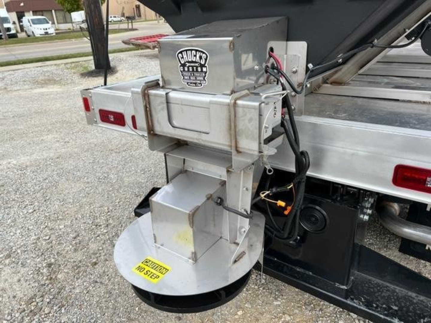 New SaltDogg SALTDOGG® PRO4000 SERIES POLY HOPPER SPREADERS WITH AUGER Salt Spreader