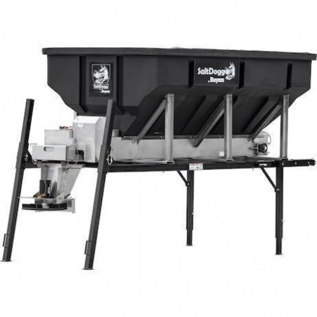 New SaltDogg SALTDOGG® PRO4000 SERIES POLY HOPPER SPREADERS WITH AUGER Salt Spreader