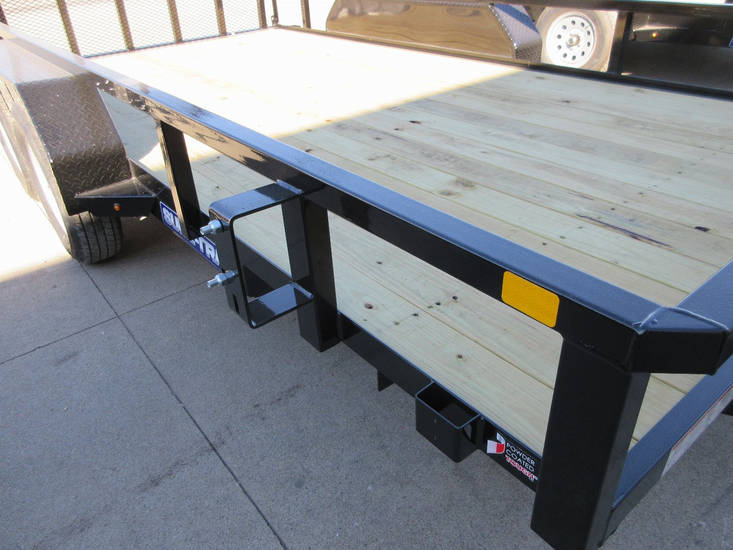 New 2025 SURE-TRAC 7X14 TUBE TOP 7K Utility Trailer