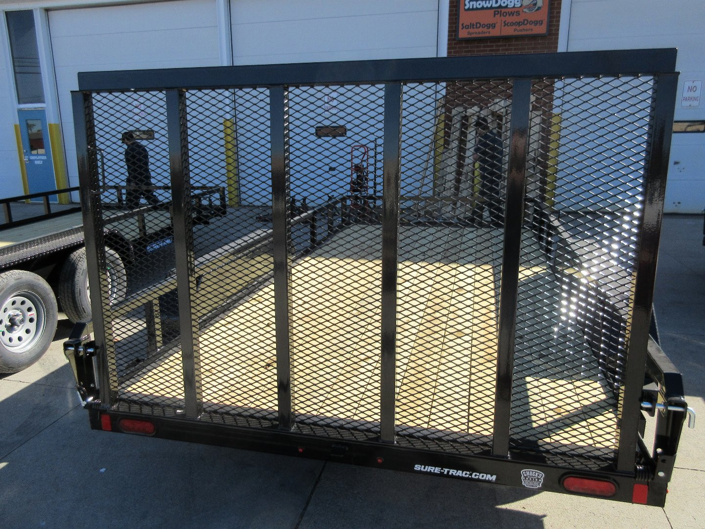 New 2025 SURE-TRAC 7X14 TUBE TOP 7K Utility Trailer