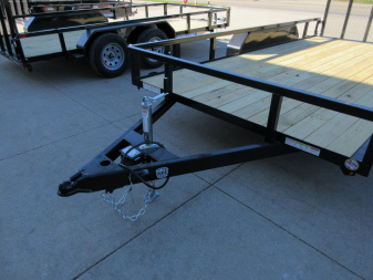 New 2025 SURE-TRAC 7X14 TUBE TOP 7K Utility Trailer