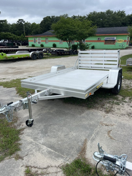 New 2025 Aluma 6810H Utility Trailer